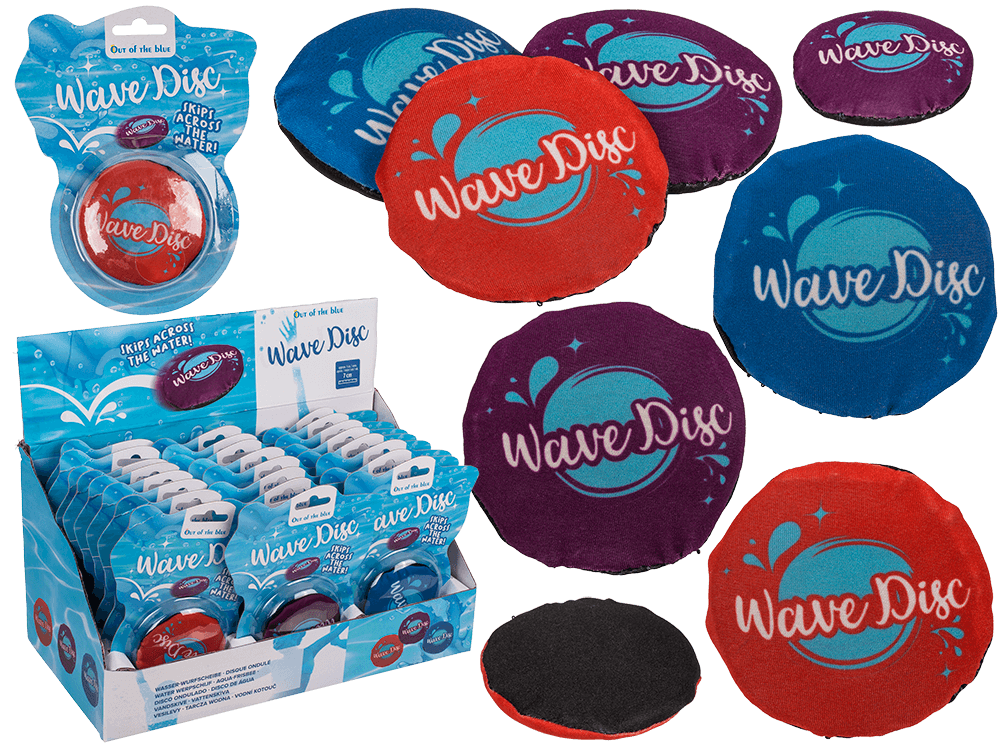 Wave disc, ca. 7 x 2,4 cm,