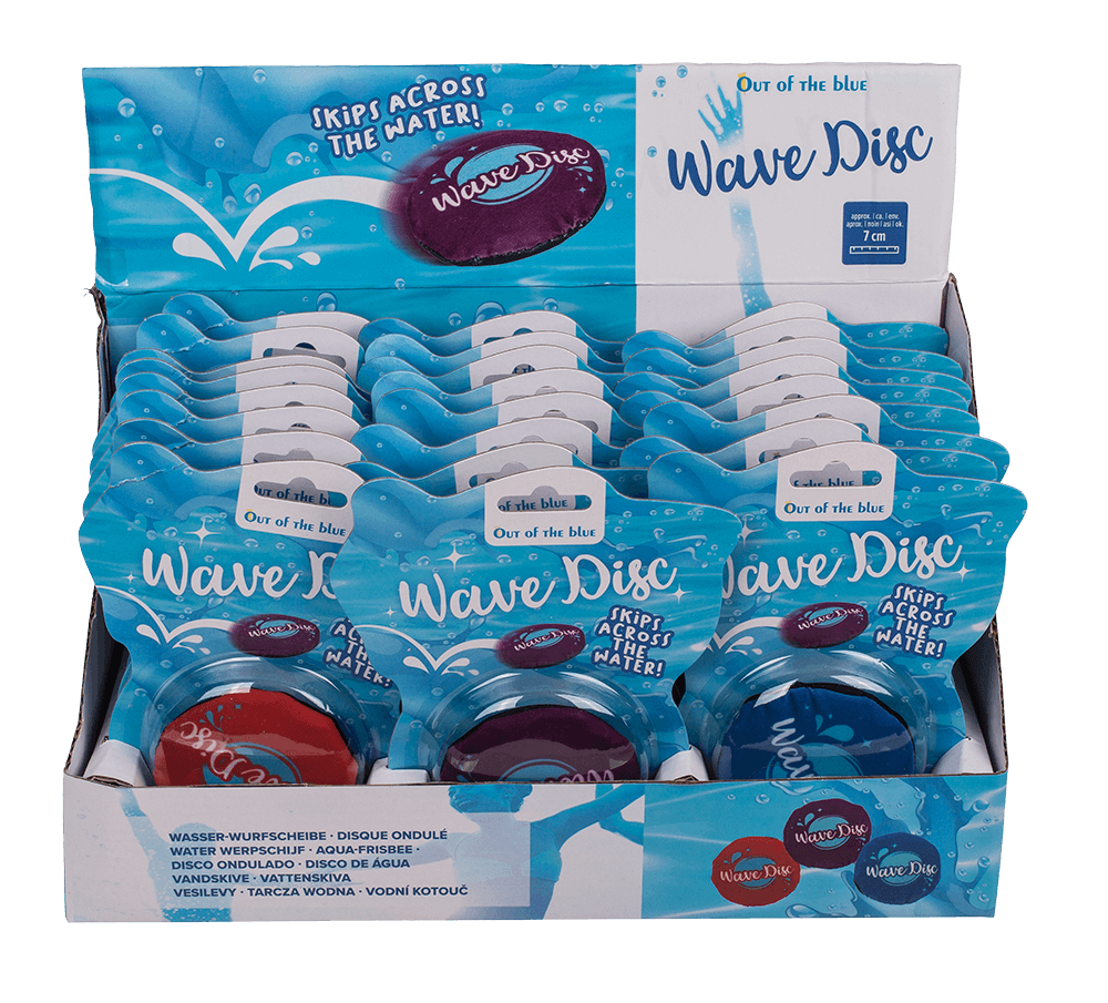 Wave disc, ca. 7 x 2,4 cm,