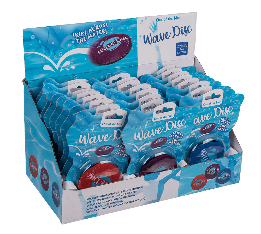 Wave disc, ca. 7 x 2,4 cm,