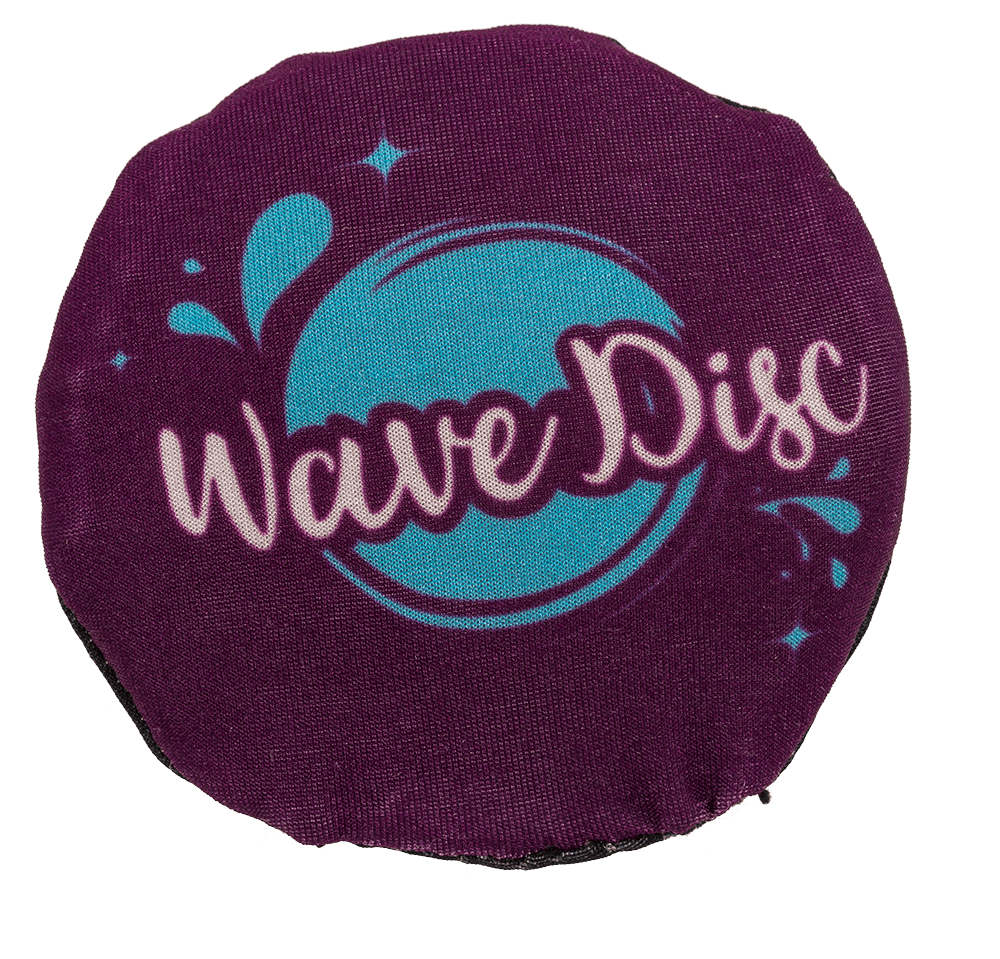 Wave disc, ca. 7 x 2,4 cm,