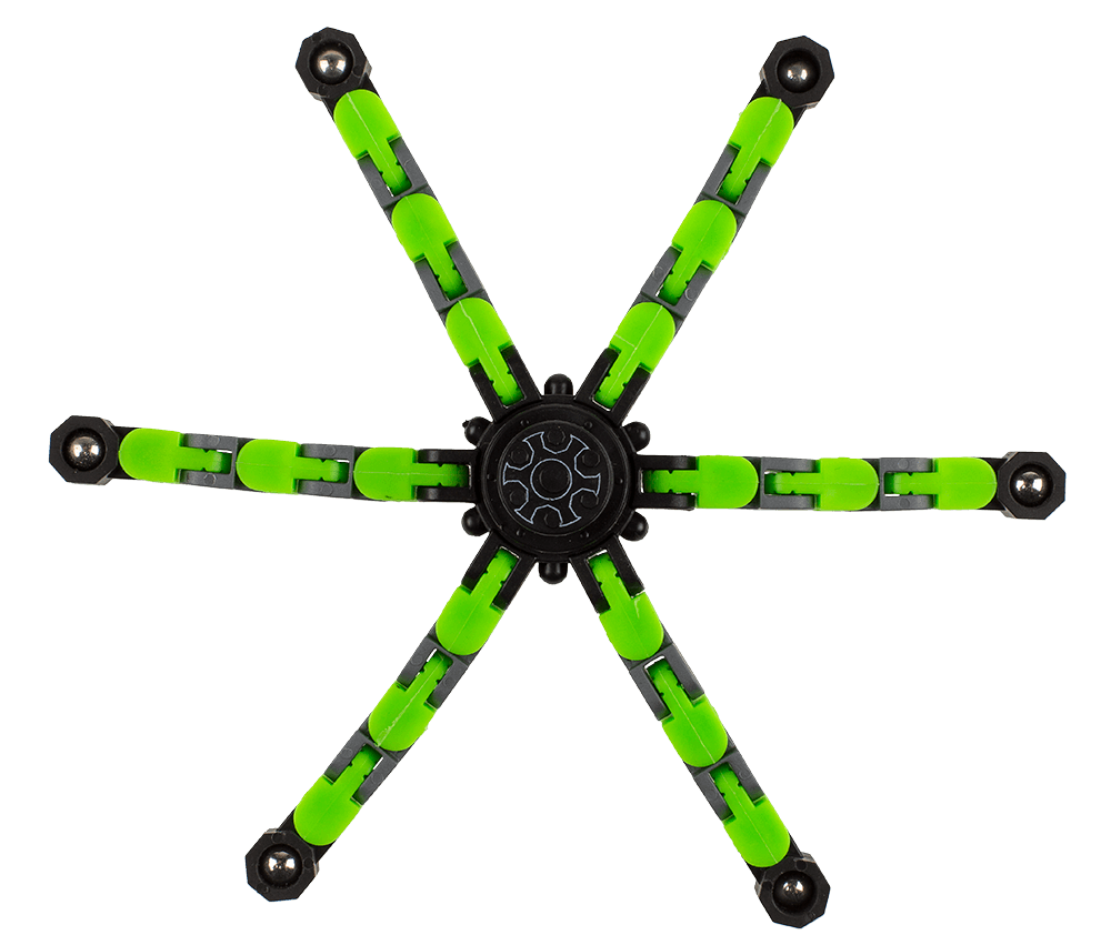 Construct N’ Spin with steel balls,