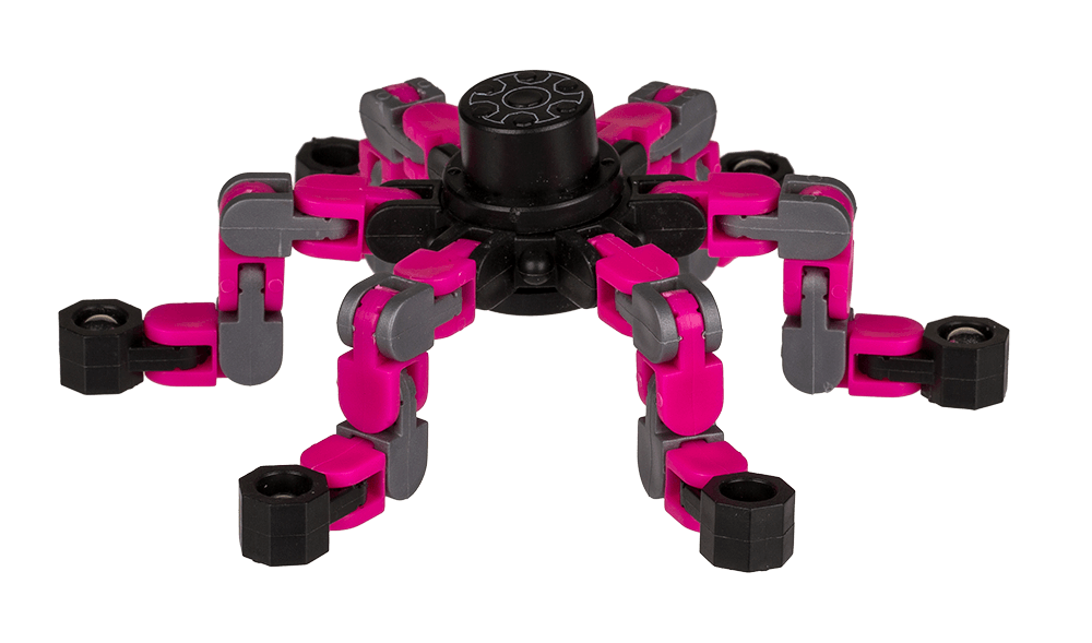 Construct N’ Spin with steel balls,