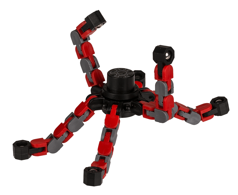 Construct N’ Spin with steel balls,