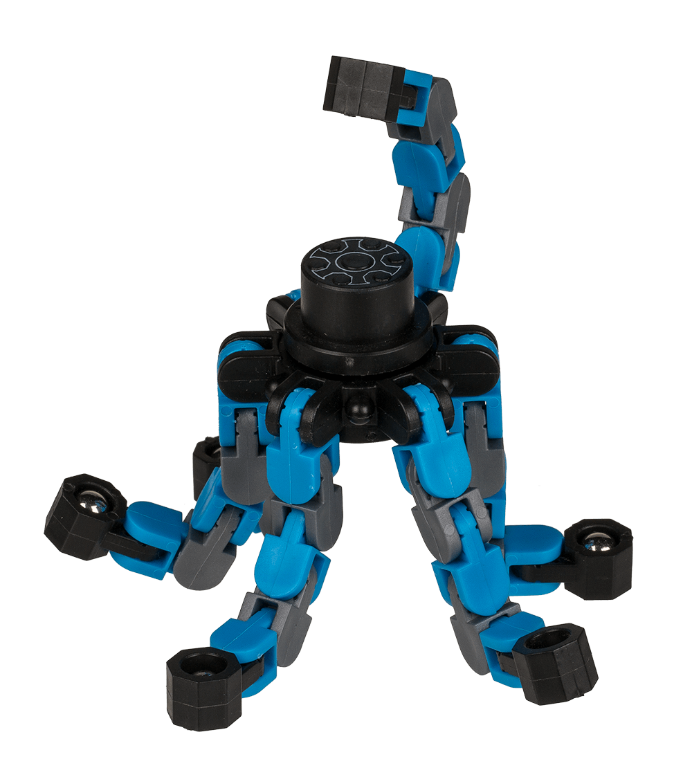 Construct N’ Spin with steel balls,