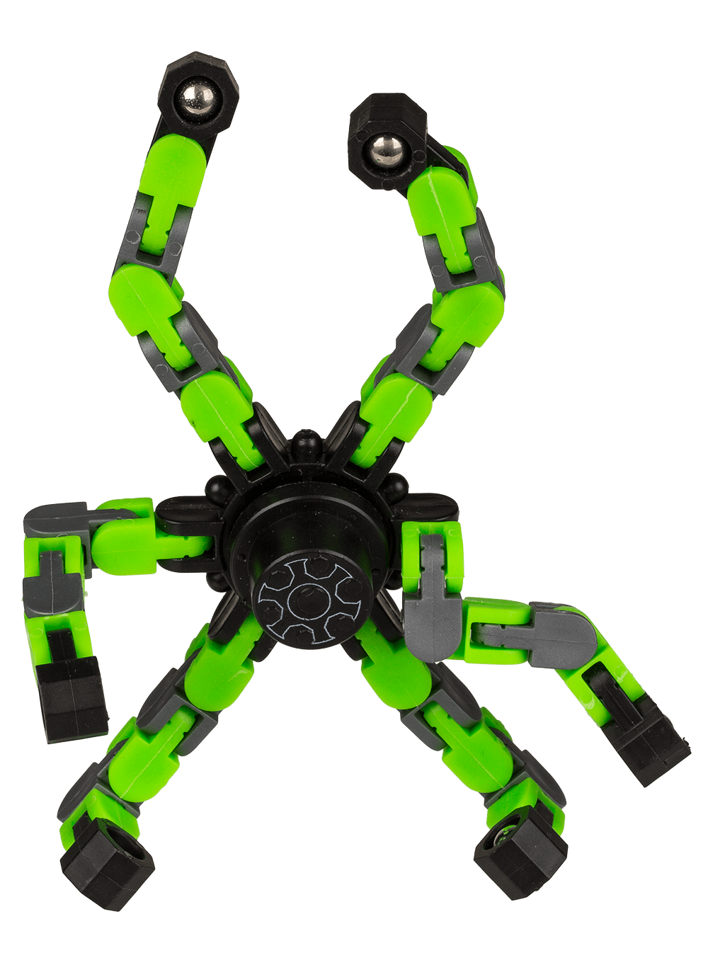 Construct N’ Spin with steel balls,