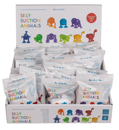 Silly Suction Animals, approx. 5 x 7 cm,