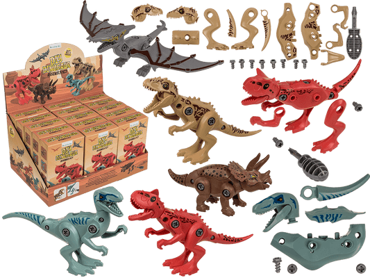 DIY Dinosaur Assembly Kit, STEM Toy,