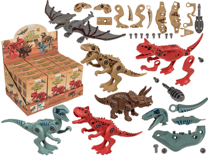 DIY Dinosaur Assembly Kit, STEM Toy,