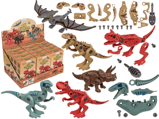 DIY Dinosaur Assembly Kit, STEM Toy,