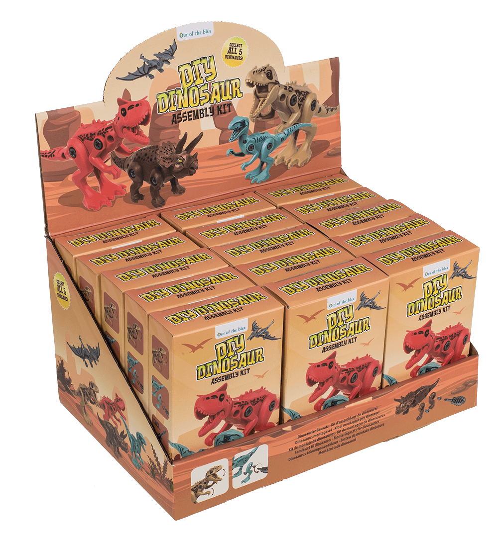 DIY Dinosaur Assembly Kit, STEM Toy,