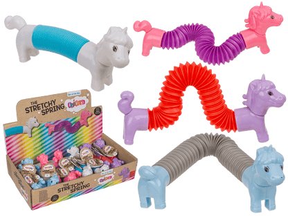 Stretchy Spring Unicorn, approx. 6,5 x 14 cm -