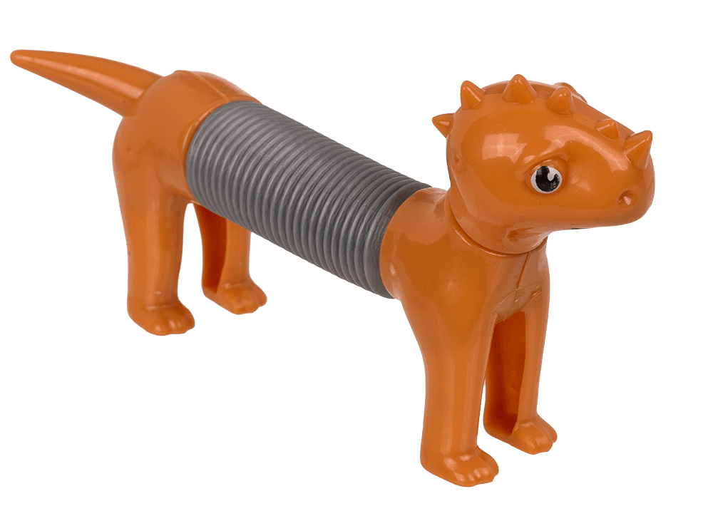 Stretchy Spring Dinosaur, approx. 6,5 x 14 cm -