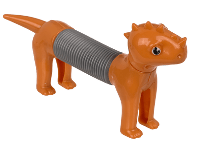 Stretchy Spring Dinosaur, approx. 6,5 x 14 cm -