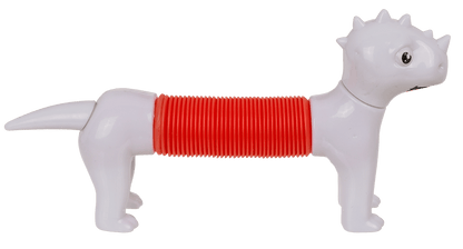 Stretchy Spring Dinosaur, approx. 6,5 x 14 cm -