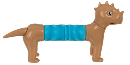 Stretchy Spring Dinosaur, approx. 6,5 x 14 cm -