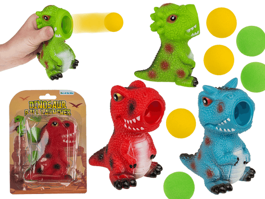 Ball Launcher, Dinosaur, approx. 9 x 12 cm,