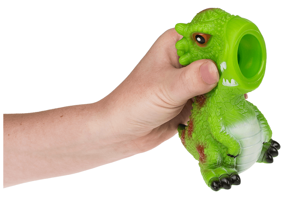 Ball Launcher, Dinosaur, approx. 9 x 12 cm,