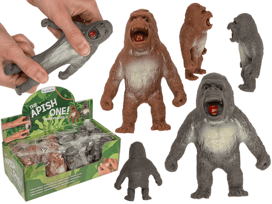 Stretchy Gorilla, approx. 8,5 x 10 cm,