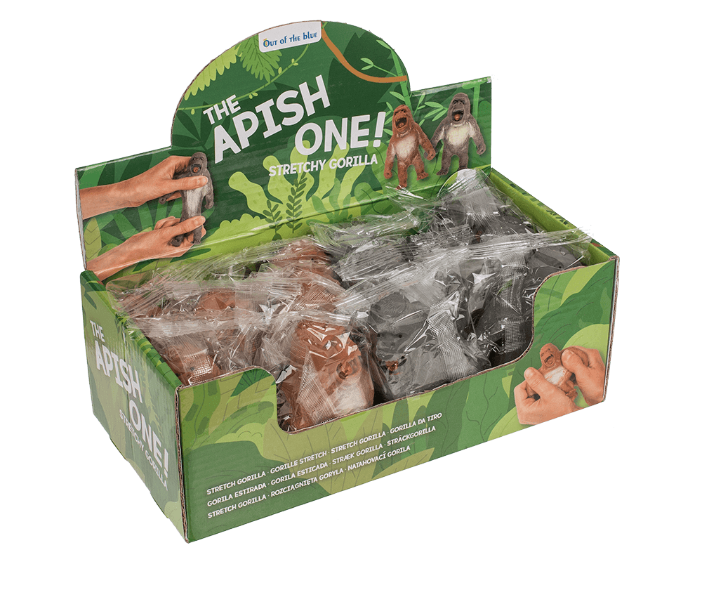 Stretchy Gorilla, approx. 8,5 x 10 cm,