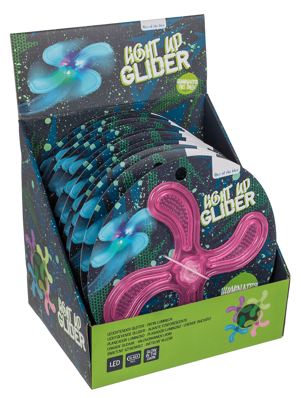 Light-up Glider,  Glow in the Dark,