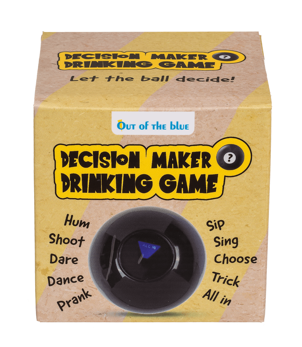 Decision Making Ball, Drinking Game.