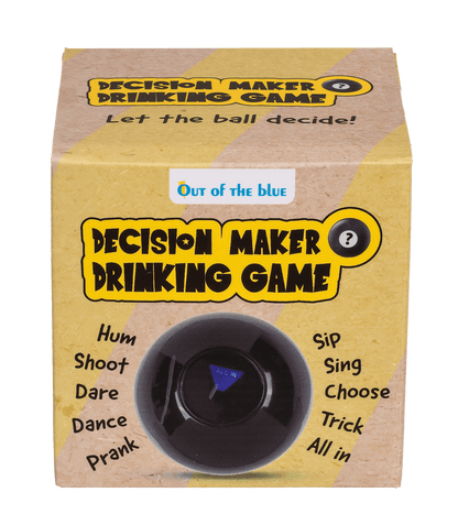 Decision Making Ball, Drinking Game.