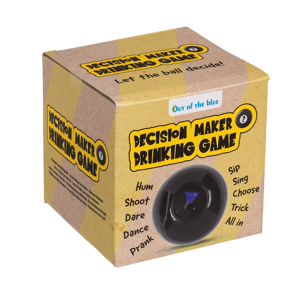 Decision Making Ball, Drinking Game.