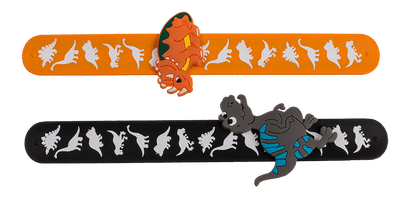 Snap Band, Dinosaur, approx. 21,5 x 3,5 cm,