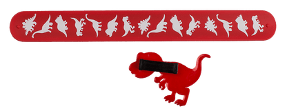 Snap Band, Dinosaur, approx. 21,5 x 3,5 cm,