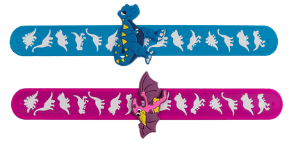 Snap Band, Dinosaur, approx. 21,5 x 3,5 cm,