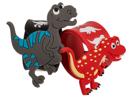 Snap Band, Dinosaur, approx. 21,5 x 3,5 cm,