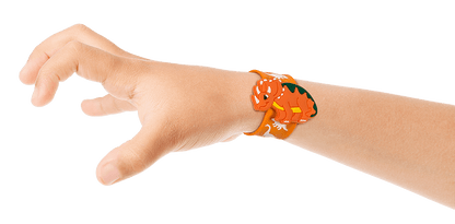 Snap Band, Dinosaur, approx. 21,5 x 3,5 cm,