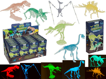 DIY Dinosaur Skeleton Assembly Kit, approx. 10 cm,