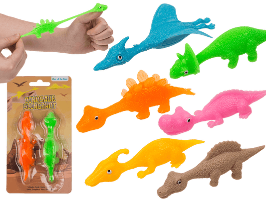 Slingshot, Dinosaur, approx. 13 x 4,5 cm,