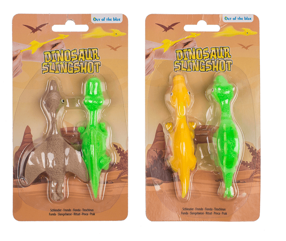 Slingshot, Dinosaur, approx. 13 x 4,5 cm,