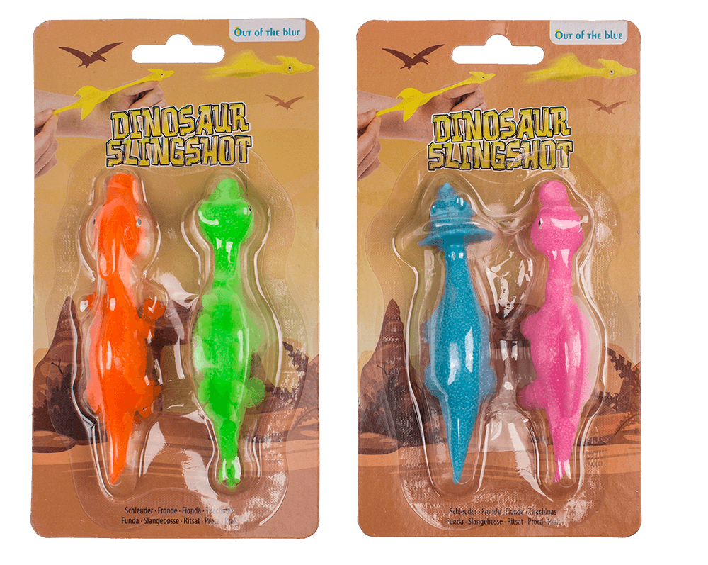 Slingshot, Dinosaur, approx. 13 x 4,5 cm,