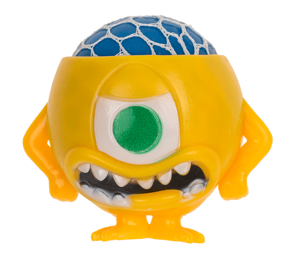 Squishy Mesh Monster, approx. 8,5 x 9 cm,