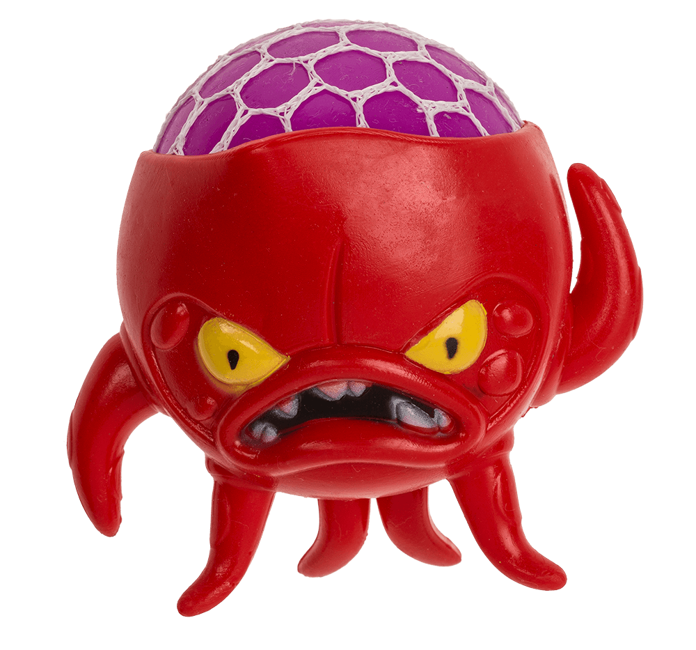 Squishy Mesh Monster, approx. 8,5 x 9 cm,