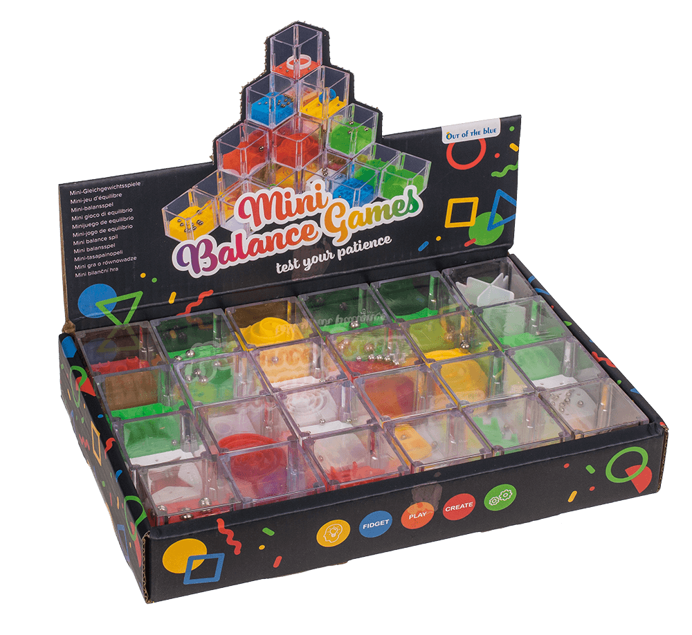 Mini balance games, 4 x 4 cm,