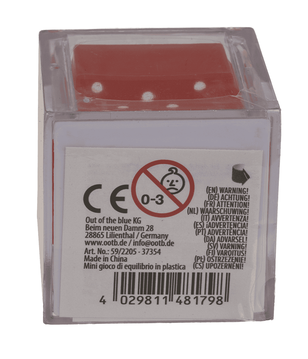 Mini balance games, 4 x 4 cm,