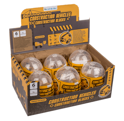 Construction blocks, Constructions Vehicles, 9 cm,