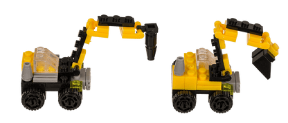 Construction blocks, Constructions Vehicles, 9 cm,