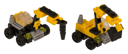 Construction blocks, Constructions Vehicles, 9 cm,