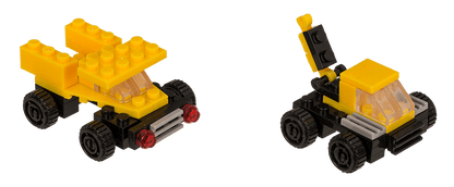 Construction blocks, Constructions Vehicles, 9 cm,