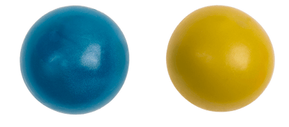 XL Ultra soft anti stress ball, Metallic,