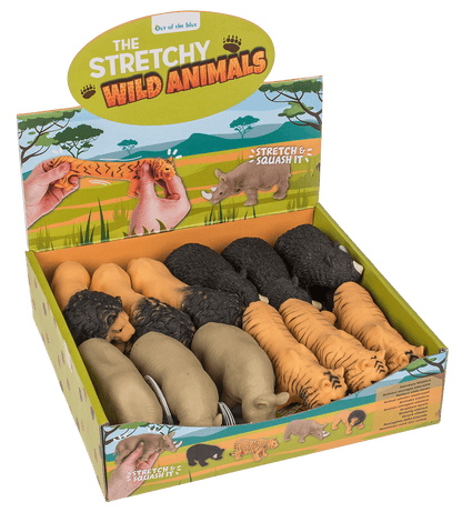 Stretchy Wild Animals. 13 cm,