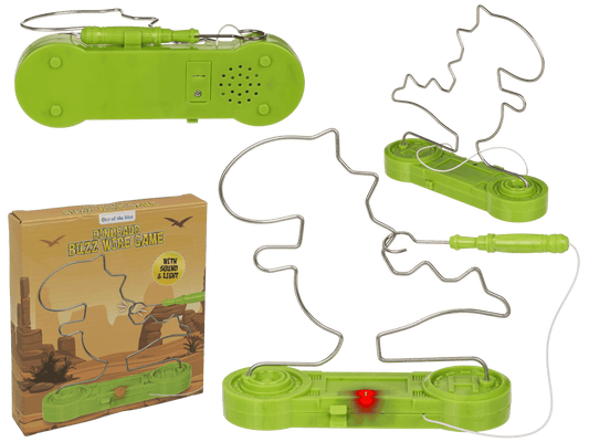 Hot wire game, Dinosaur,