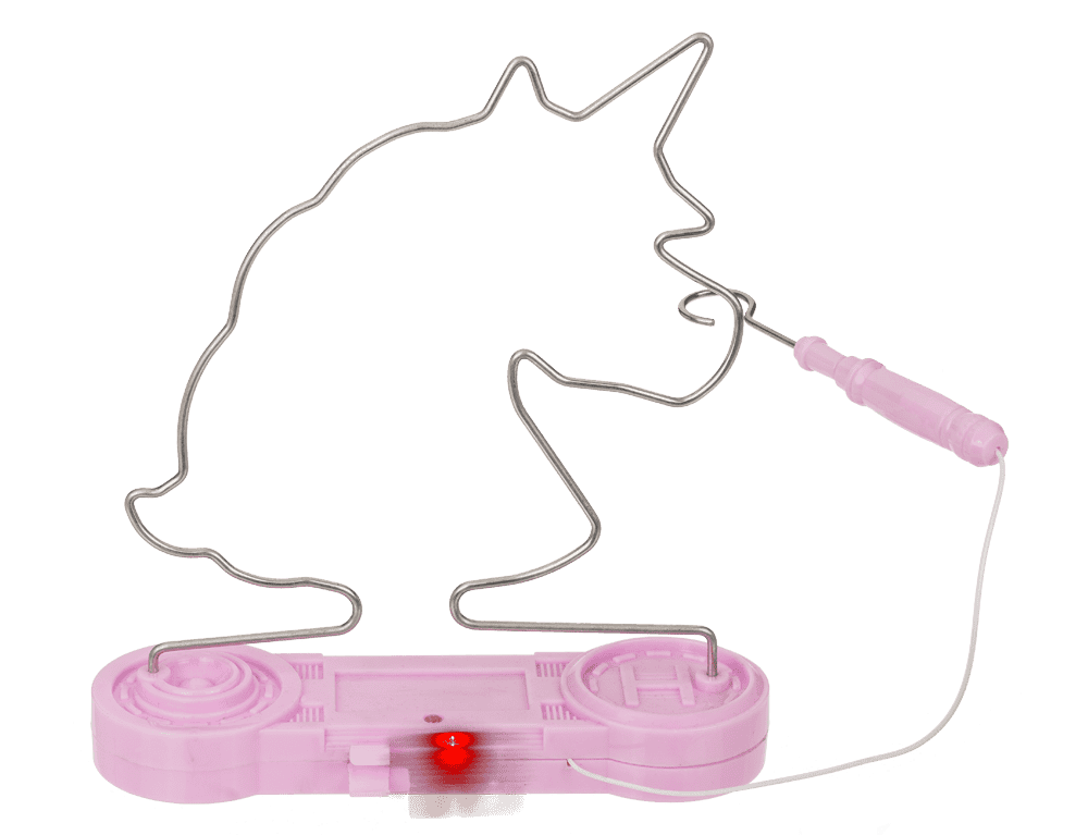 Hot wire game, Unicorn,