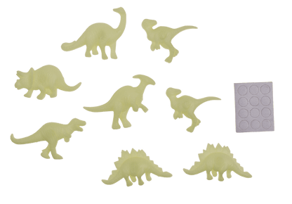 3D Dinosaurs, Glow in the dark,