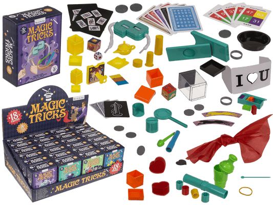 Magic tricks, 3 tricks each set,